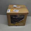 2 Pack E-Track Wheel Chock & Strap Kit|E Track Motorcycle Wheel Chock for Trailers for etrack system|E-Track Accessories for Enclosed Trailer- Supports Tire dirt bike, motorcycle for Garages and Trail