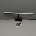 Battery Operated Picture Light with Remote,Wireless Dimmable Art Lights for Paintings Rechargeable Gallery Light Artwork Lighting for Canvas, Portrait (Black,23.6 Inch)