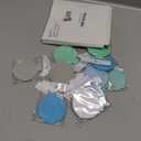 Jetec Compact Mirrors Bulk Gifts Mini Vintage Pocket Mirrors for Purse Small Portable Folding Round Makeup Stuffs for Travel Daily Use Party Favors Women (Fresh Colors)