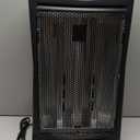 BLACK+DECKER Infrared Radiant Quartz Tower Heater, 1500W Space Heater with Adjustable Thermostat, Portable Heater with 2 Settings, Personal Heater for Home and Office, BHTI06, Black. many scratches during transportations