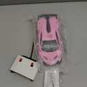 Growsland Remote Control Car for Girls, 1:18 Pink RC Cars Toys for Kids Girl Electric Vehicle Toy Car Hobby Racing Car with Lights & Controller, Birthday Gifts for Girl Boys Age 3 4 5 6 7 8 9 Year Old