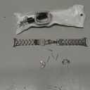 Dsytom Bling Stylish Watch Band Compatible With Fitbit Versa 4, Sense 2, Versa 3, Sense - Cute Strap With Rhinestone Protective Case Cover for Women (Silver)