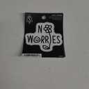 Vinil Sticker No Worries FM263 4 Pack