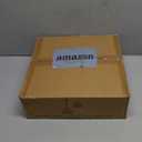 3-Light Farmhouse Chandelier, 14.5 Pendant Hanging Lighting Adjustable Height, Convertible Vintage Semi Flush Mount Ceiling Light Fixture, Rustic Chandeliers for Dining Room Foyer Entryway Kitchen (Black Metal with Walnut Finish)