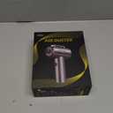 Compressed Air Duster, New Ultra-Powerful Electric Air Duster with LED Light, 3-Speed Adjustable, Rechargeable Cordless Mini Blower for Computer, Keyboard, Car, PS5, Outdoor & Home Cleaning