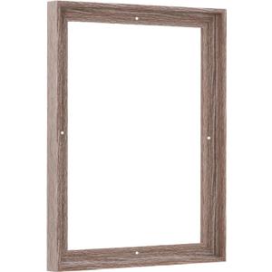 Pixy Canvas Floater Frame 16x20 for 3/4 (0.75) inch Deep Canvas Paintings/Canvas Prints/Wood Canvas Panels/Wall Art/Wall Decor/Home Decor/Artwork (Gray Oak, 16 x 20 inch, Portrait)