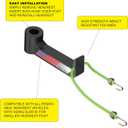 2 x Bow Buddy Bow Frame for Trucks - Universal Headrest Installation Frame, Used for Composite and Recline Bow Locking Systems, SUV Hunting Accessories, Archery Equipment Manager