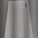 Wireless Keyboard and Mouse Combo, Full-Sized Wireless Keyboard and Adjustable DPI Mouse, 2.4GHz USB Receiver, Silent Keyboard and Mouse for PC, Windows, MAC, Desktop, Laptop (Avocado Green)