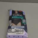 Hanes Women's Underwear Briefs Pack, 6-Pack, Cotton Brief Panties for Women, Moisture-Wicking (Plus Size) (11, Solid/Print Mix)