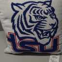 Northwest NCAA Howard Bison Unisex-Adult Double Sided Woven Jacquard Pillow, 20" x 20", Homage