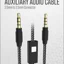 Acoustix 6 Foot Braided Auxiliary Audio Cable