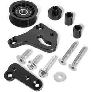 LS1 Manual Belt Tensioner with Pulley Aluminum - Fits 1998-2002 Camaro Z28/SS, Firebird Formula/Trans Am/WS6, LS/LS2 GTO - 551617X-2