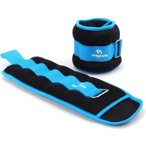Ankle Weights for Women, Men and Kids - 1/2/3/4/6/8/10/12/15/20 LBS 1 Pair Strength Training Wrist/Leg/Arm Weight with Adjustable Strap for Jogging, Gymnastics, Aerobics, Physical Therapy