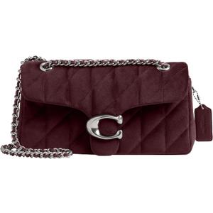 COACH Structured Tabby Shoulder Bag 26 (One Size, Merlot)
