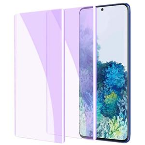 2 pack Anti Blue Light Tempered Glass Screen Protector Compatible with Samsung Galaxy S20 Plus . Eye Protection Tempered Glass Film,No Bubbles,9H Hardness HD, Blue Light Blocking Screen Protective