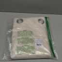 NICETOWN Natural Linen Curtains 84 inch Long 2 Panels Set, Grommet Top Thick Linen Burlap Semi Sheer Vertical Drapes Privacy Assured with Light Filtering for Bedroom/Living Room, W55 x L84