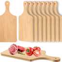 AWIZOM 48 Pcs Thicken Bamboo Cutting Board Bulk 11x5 Inch Personalized Wood Chopping Board Customized Laser Engraving Charcuterie Boards for Wedding Mother's Day Housewarming Present,0.39" Thick