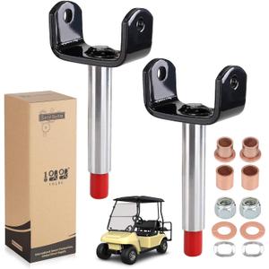 10L0L Golf Cart Front End King Pin Repair Kit for Club Car DS 1981-Up,OEM# 1016386 1010150 1016389 8067 7048 (2 Pack)