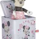 Disney Baby Minnie Mouse Jack-in-The-Box - Musical Toy for Babies- Pink
