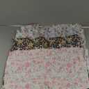 Floral Pattern Cotton Percale Sheet Sets (Size 19x19) 6pcs