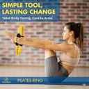 ProBody Pilates Fitness Circle 14 Inch Pilates Ring for Focusing on Toning Inner Thighs, Arms, and Core