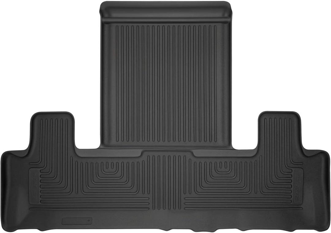 Husky Liners Weatherbeater Floor Mats | Fits 2018-2024 Ford Expedition; Lincoln Navigator | 3rd Row, 1-pc Black - 14351