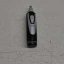 Ear and Nose Hair Trimmer Clipper - 2025 Professional Painless Eyebrow & Facial Hair Trimmer for Men Women, Battery-Operated Trimmer with IPX7 Waterproof, Dual Edge Blades for Easy Cleansing Black