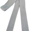 Women Flowing Chiffon Sash Belt for Dress Knotted Waist Tie Waistband for Jeans Shirt (Large, Grey)