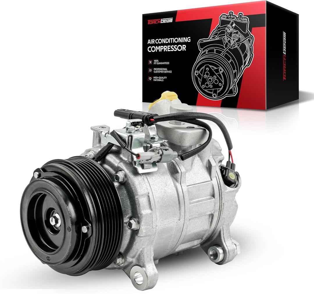 Torchbeam 198364 Automotive Air Conditioning AC Compressor Kit Fit for 328i 2014-2016, 328i xDrive 2014-2016, 320i 2013-2018, 328i 2012-2013 2.0T, 528i 2012-2016, 320i xDrive 2013-2018