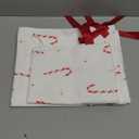 Gather & Knot Drawstring Christmas Gift Bags | 20" Large 16" Medium | Premium Canvas | Reusable Fabric Wrap for Holidays | Mix & Match | Candy Cane