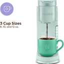 Keurig K-Express Single Serve K-Cup Pod Coffee Maker, 3 Brew Sizes, Strong Button Feature, 42oz Removable Reservoir, Mint