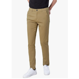 Skinny Fit 32 Men's Skinny Stretchy Khaki Pants Colored Pants Slim Fit Slacks Tapered Trousers