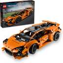 LEGO Technic Lamborghini Huracn Tecnica Orange Toy Cars - Building Toys for Kids, Boys & Girls, Ages 9+ - Lamborghini Toy Car W/ V10 Engine & Steering - Gift Ideas for Birthdays - 42196