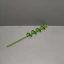 3x24-Inch Garden Auger Drill Bit for Planting and Post Hole Digging - Upgraded Spiral Design, Solid Shaft - Hex Driver Drill Compatible