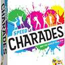 Speed Charades Party Game - Charades Board Game - Includes 1400 Charades - Perfect for Groups and Family Game Nights