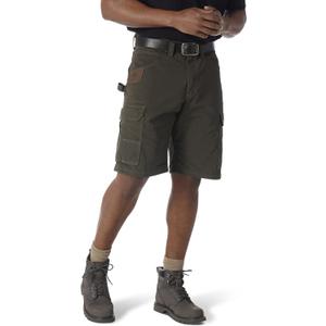 Wrangler Mens Ranger Cargo Short (31, Loden)