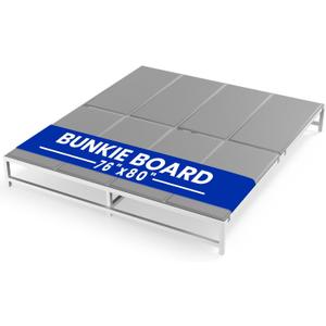 Heavy Duty Bunkie Boards King Size (76x80) - Bed Boards to Stop Sagging