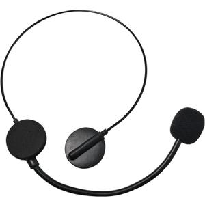 Super Star Costume Accessories Fake Rock Star Singer Costume Moondrop Costume Accessory Plastic Prop Microphone Fake Head Microphone Headset