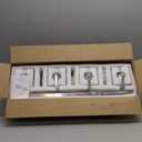Modern Bathroom Vanity Light 4-Lights Chrome Crystal Wall Lamp Bathroom Modern Crystal Vanity Lighting