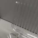 Isaac Jacobs Medium Stackable Organizer Bin (10.75x6.5x3.7) w/ Hinged Lid, Clear Storage Box, Home, Office, School, Fridge, Bathroom, Kitchen, Pantry Container, BPA-Free, Food Safe (Medium, Clear)