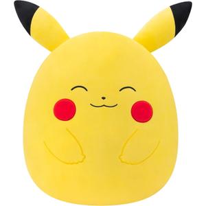 Squishmallows Original 20in Happy Pikachu Pokmon Plush - Ultrasoft Official Jazwares Plush (Jumbo)