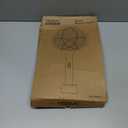 YISSVIC Electric Fly Swatter 4000V Bug Zapper Racket Dual Modes Mosquito Killer with Purple Mosquito Light Rechargeable for Indoor Home Office Backyard Patio Camping (Black-1 Pack)