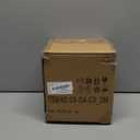 Rustic Farmhouse Vase, Boho Smoky Black Vase for Pampas Grass Small Textured Knotted Vases for Flowers Decorative Cement Floral Vases for Home Decor, Living Room, Dining Table