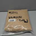 Mrs.Naturall Tan Light Brown Curtains 2 Panels,Linen Sheer Western Rustic Country Burlap Curtains Farmhouse for Living Bedroom,Khaki Camel Colored