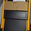 Push Cart Dolly by Wellmax, Moving Platform Hand Truck, Foldable for Easy Storage and 360 Degree Swivel Wheels with 330lb Weight Capacity, Yellow Color (330 Lbs)