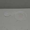 1 Piece of Plastic Cover, Compatible for KitchenAid Inclined Head Stand Mixer 4.5-5qt Stainless Steel Bowl Cover