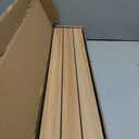 Art3dwallpanels 6-Pack Peel and Stick Wood Panels for Wall PVC, Oak | Self-Adhesive Slat Wall Panels, PVC Thick, 48 x 16 in, 3D Wood Grain Wallpaper, for Walls and Ceilings, Packed in Long Boxes