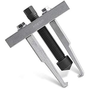Amerbm Two Jaw Bearing Puller Remover 30mm - 90mm Adjustable Puller Tool for Special Design for Narrow Spaces Removal Small Bearing or Gears