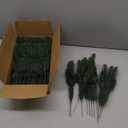 Hananona 50 Pcs Artificial Pine Branches Green Plants Pine Needles DIY Accessories for Garland Wreath Christmas and Home Garden Decor (50, Green)