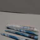 Print Taper Candle Dripless Candlesticks - Gedengni 4pcs Marble Handmade Twisted Candles Long Candle Sticks 10Inches Flower Tapered Candles for Home Party Wedding Dinner Decor,8D4T-BGLT